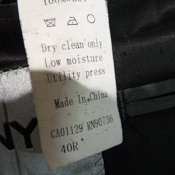 DKNY BLAZER SUIT JACKET WOOL SIZE 40R - Picture 11 of 14